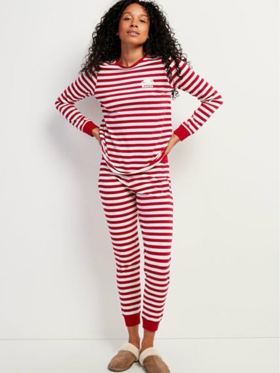 Roots Other - Roots Red & White Striped Women's Pajama Set